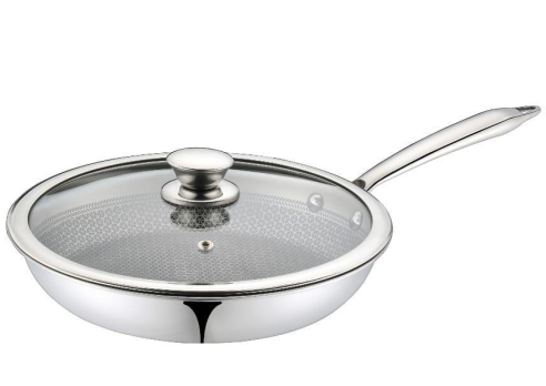 Triply Fry Pan with Glass Lid